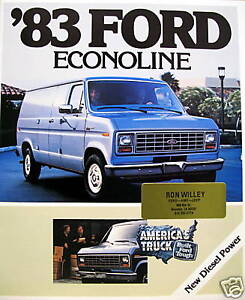 1983 Ford econoline van for sale #7