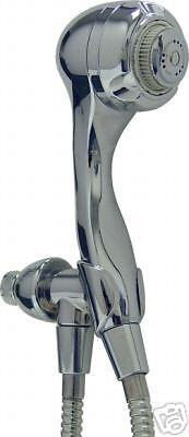 EARTH MASSAGE HANDHELD CHROME SHOWERHEAD 2.0 GPM GIFT *  