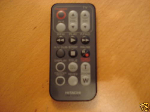 Hitachi Camcorder VM RM38A VMRM38A Remote Control #82  