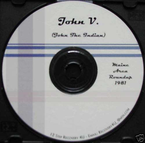 AA Alcoholics Anonymous Speaker CDs   John The Indian  