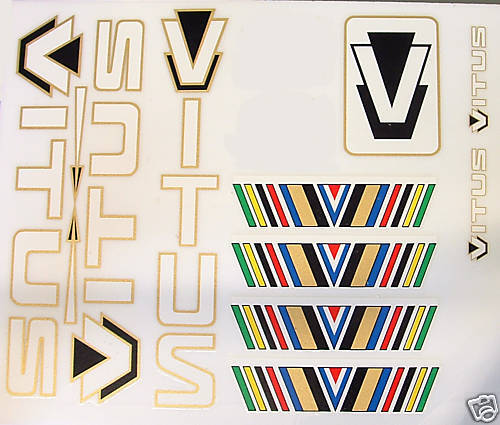 Vitus decal set   for Campagnolo bike New  