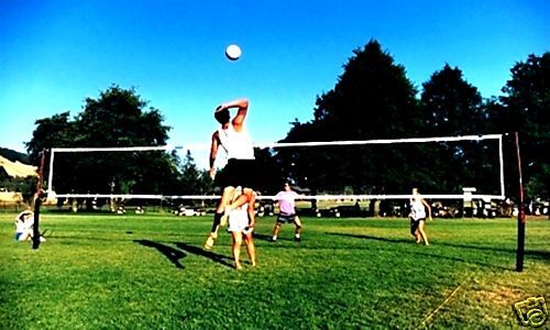 Cobra Portable Volleyball Net System No Guy Wires