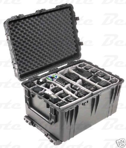 Pelican 1664 Case Cases Blk w/ Dividers 31.5x23x19 NEW  