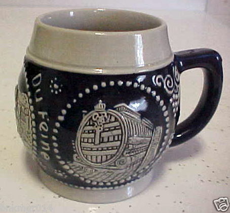 Wekara Numbered GERMAN POT BELLY MUG  