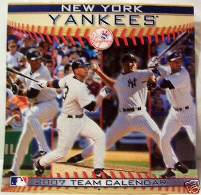 NEW YORK YANKEES 2007 TEAM CALENDAR  