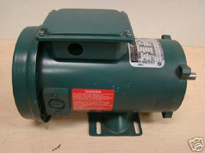 RELIANCE ELECTRIC RPM XL Small DC Motor HP 1/2 =  