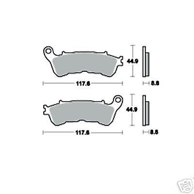 Lucas SV Bremsbeläge vo. Honda CBF 1000 ABS SC58 2006   