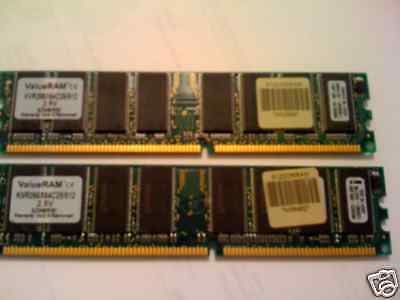 Dell Dimension 4400 4500 4550 1Gb DDR Pc2100 Ram Memory  